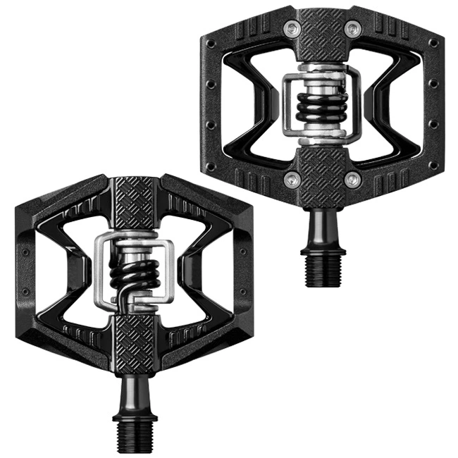 Crankbrothers Double Shot 3 Black/black Pedale – Bild 2