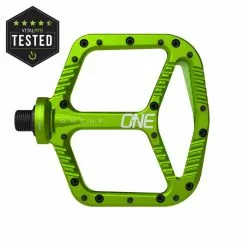 OneUp Aluminium Green Pedal