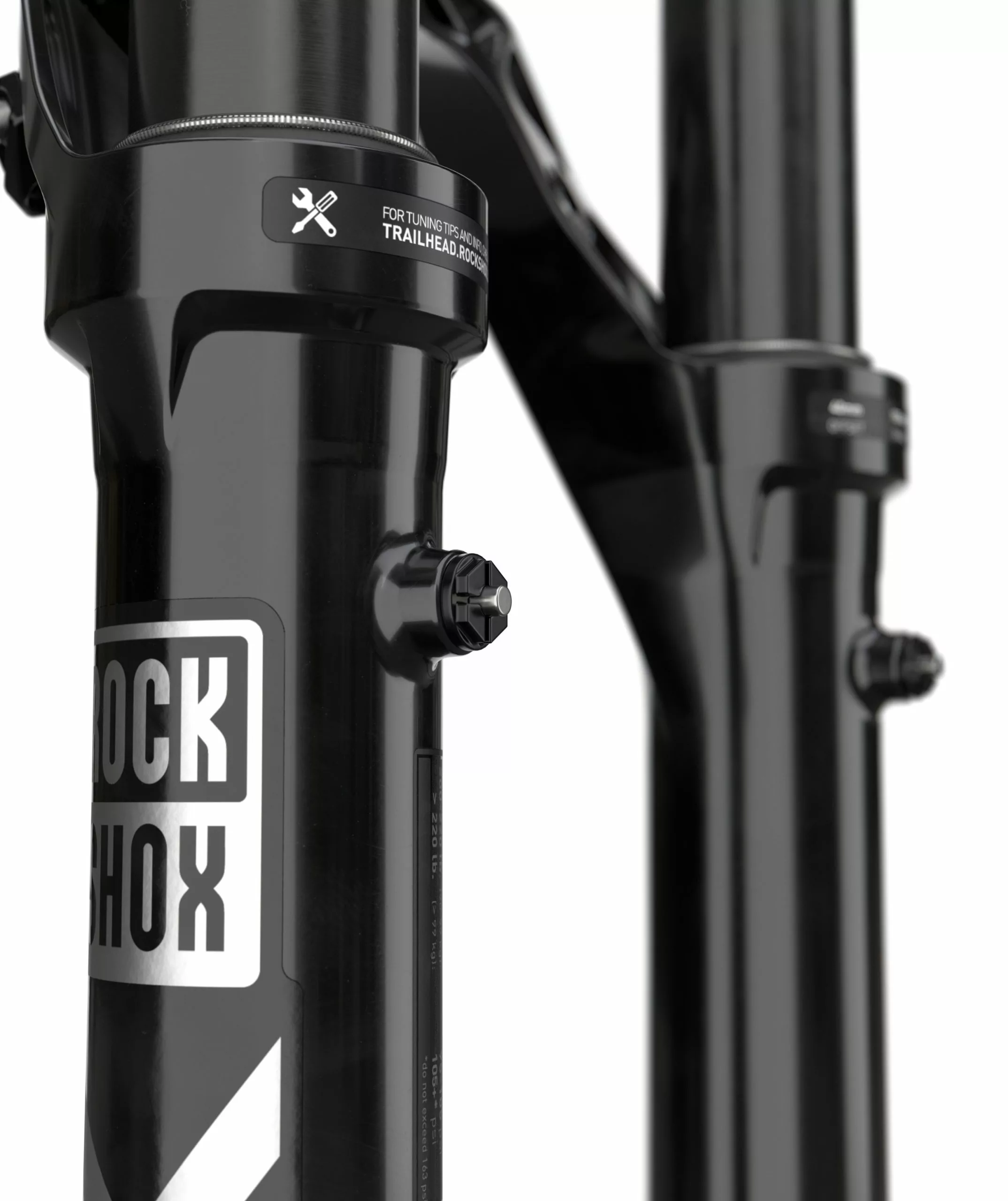 Rock Shox Lyrik Ultimate Charger 3 RC2 Debon Air+ 140mm 29"/44mm Off-Set/15x110mm Gloss Black – Bild 3