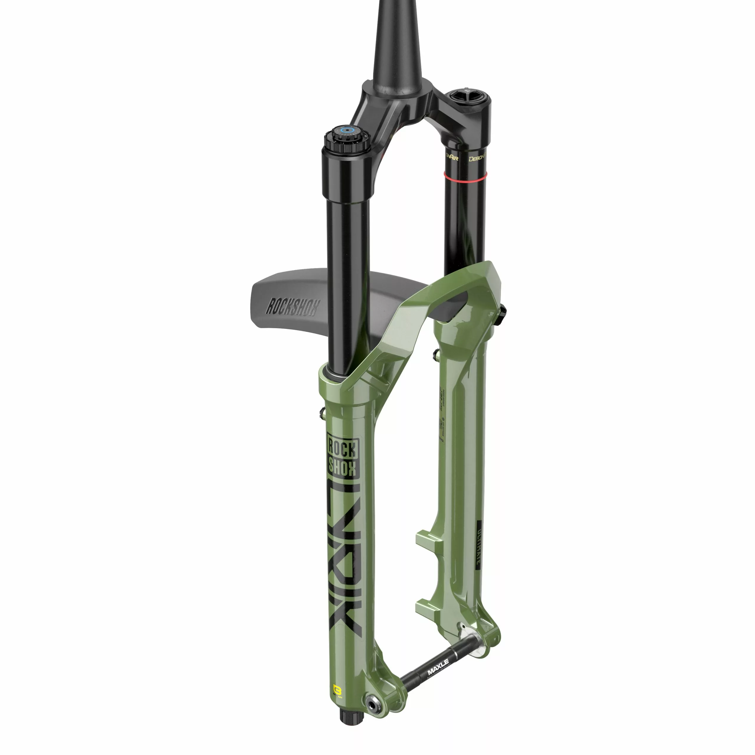 Rock Shox Lyrik Ultimate Charger 3 RC2 Debon Air+ 140mm 27.5"/44mm Off-Set/15x110mm Gloss Green – Bild 5