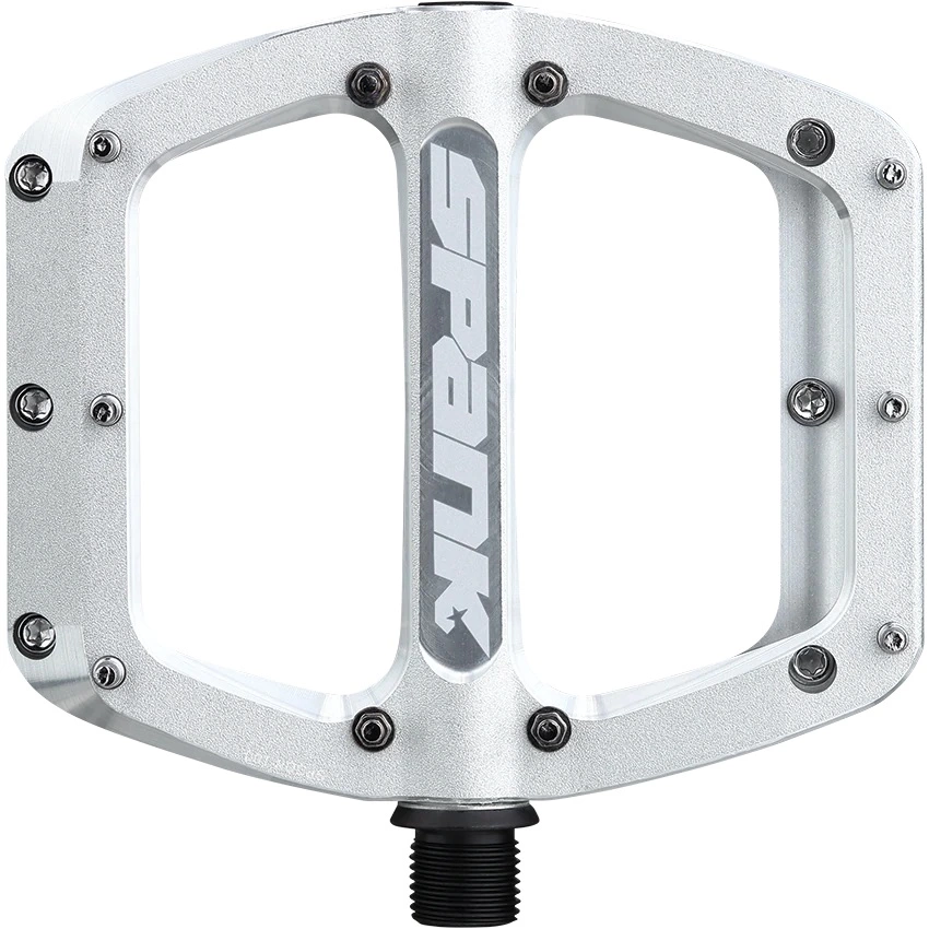 Spank Spoon 90 Pedalen Raw Silver – Bild 2